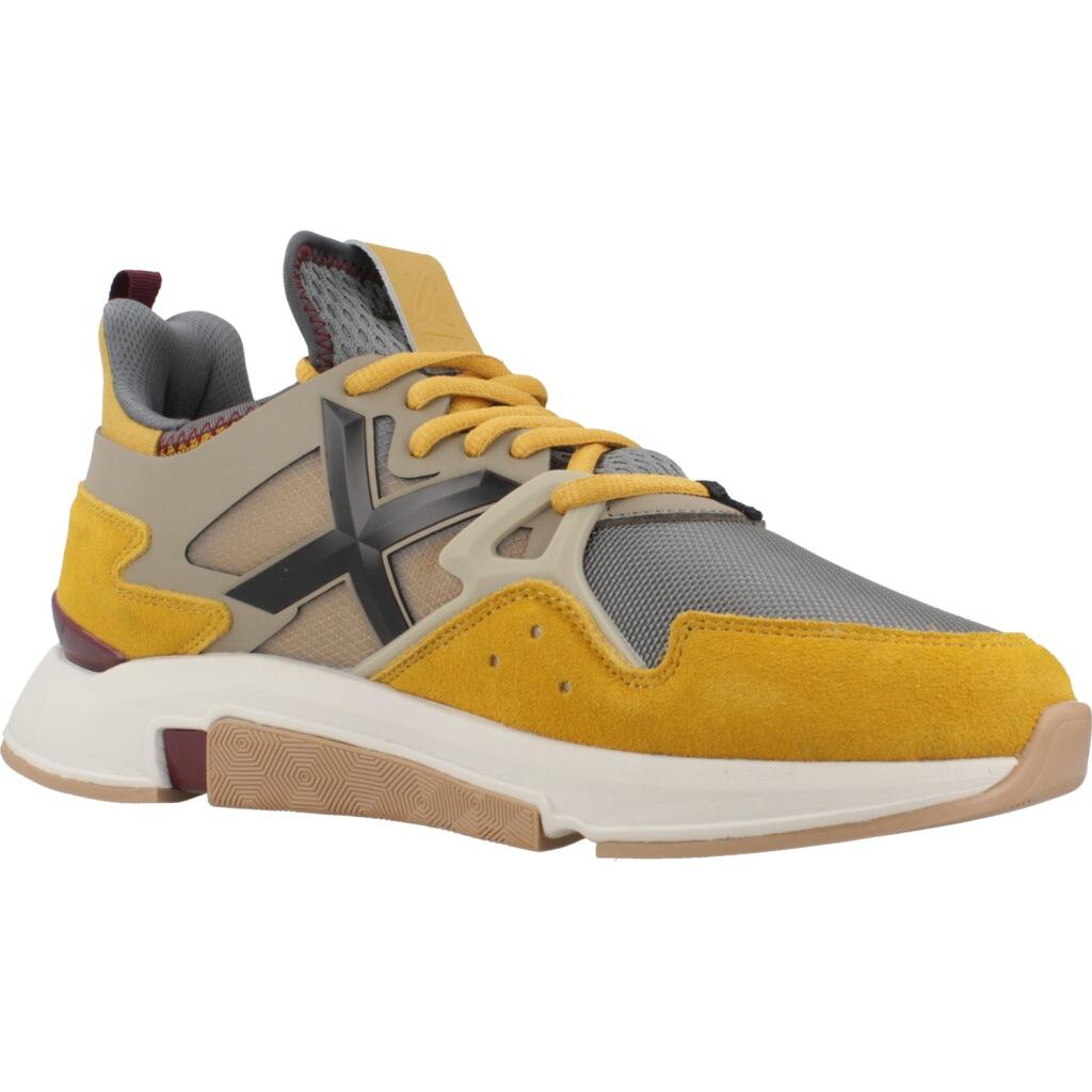Baskets Munich Modèle Clik77 Couleur Jaune 5/5