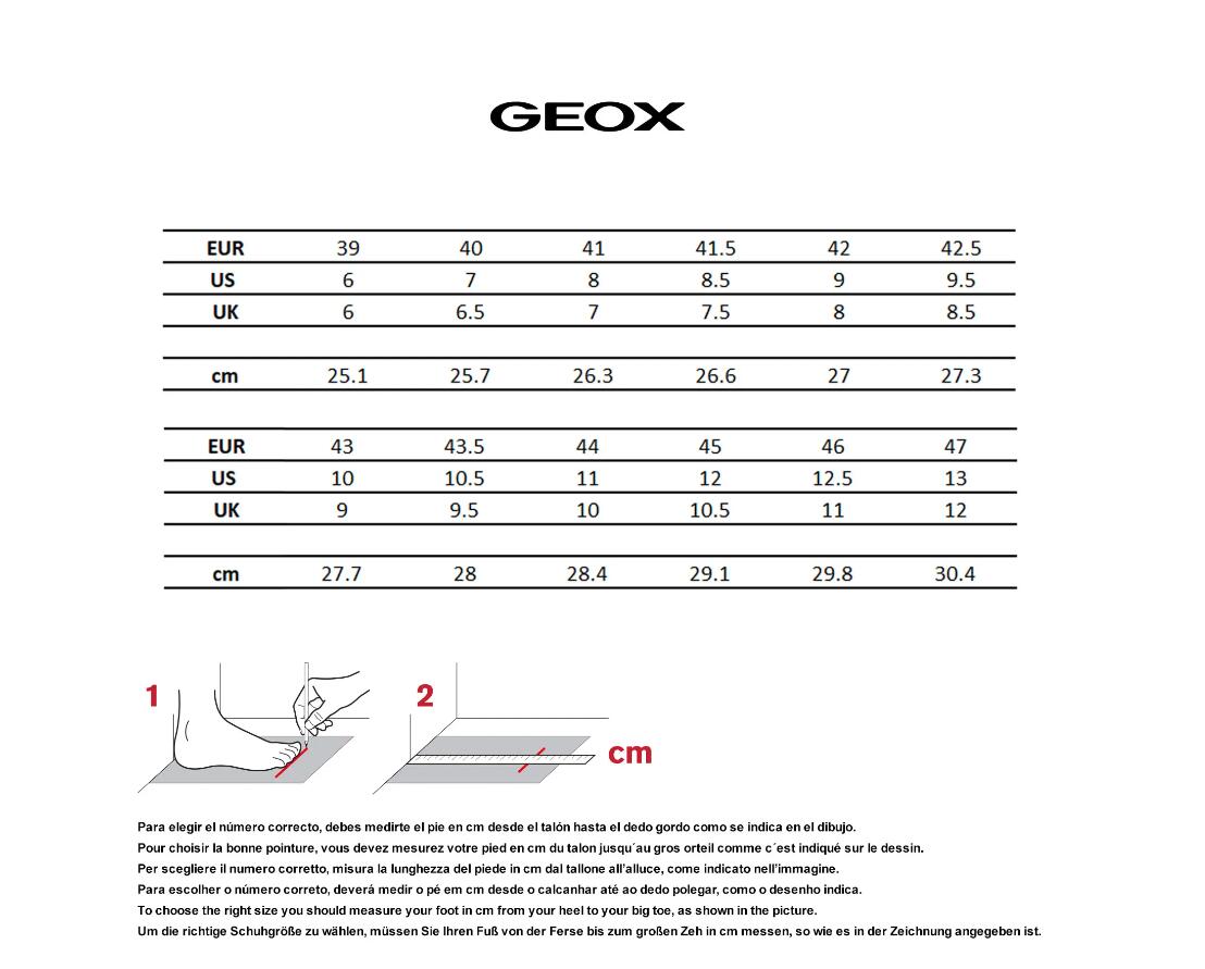 Geox PG1X B ABX G - Sapatos de golfe para homem, Branco/Cinzento 6/6