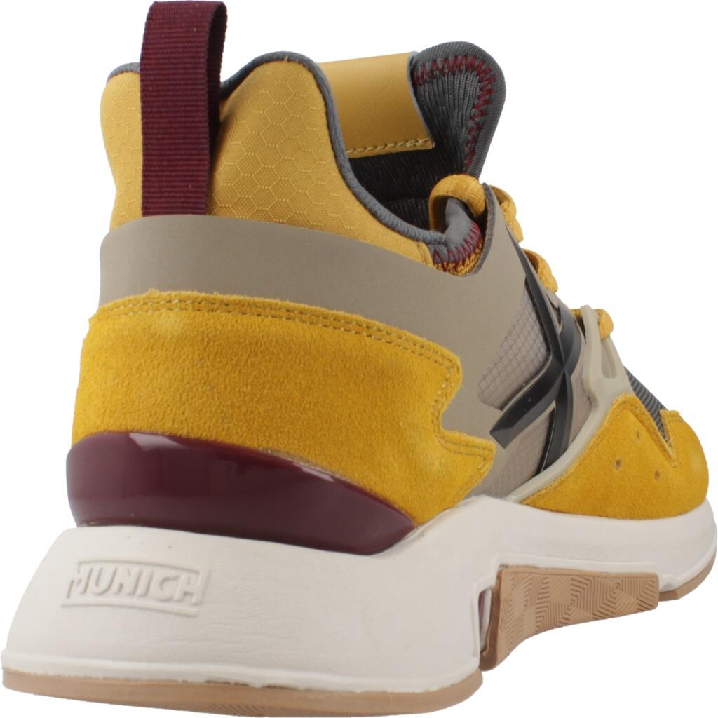 Baskets Munich Modèle Clik77 Couleur Jaune 3/5