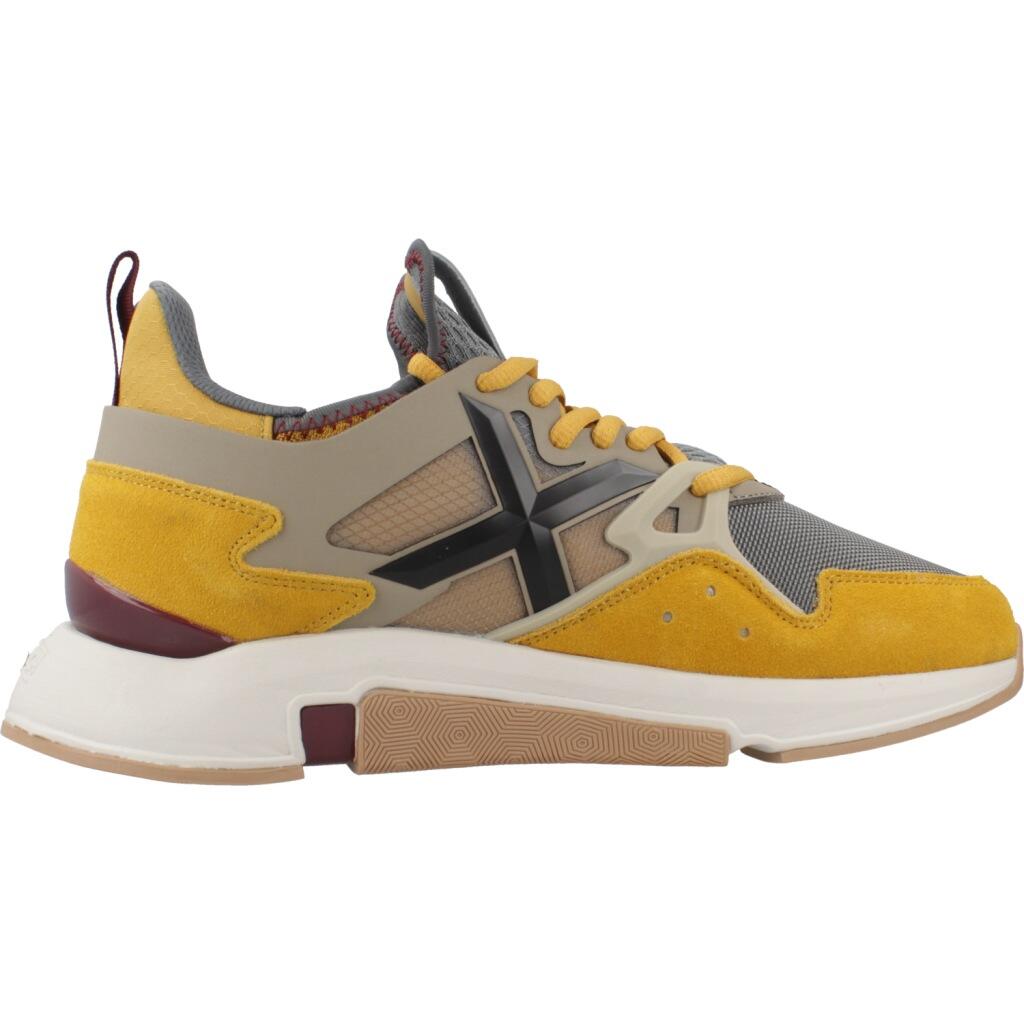 Baskets Munich Modèle Clik77 Couleur Jaune 4/5