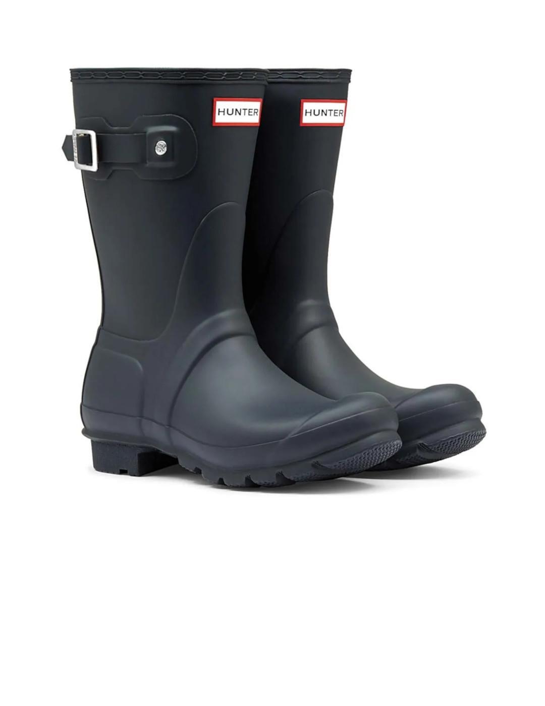 Bottes pour femme Hunter Original short Bleu 2/5