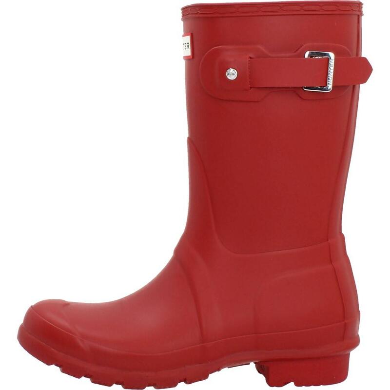 Botine Hunter Original Short Roșii
