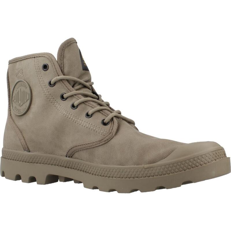 Botines Hombre Palladium Pampa Hi Coated Verde