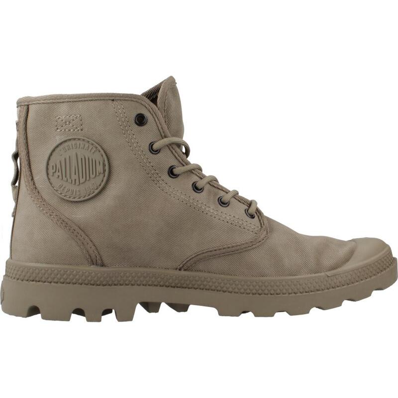 Botines Hombre Palladium Pampa Hi Coated Verde