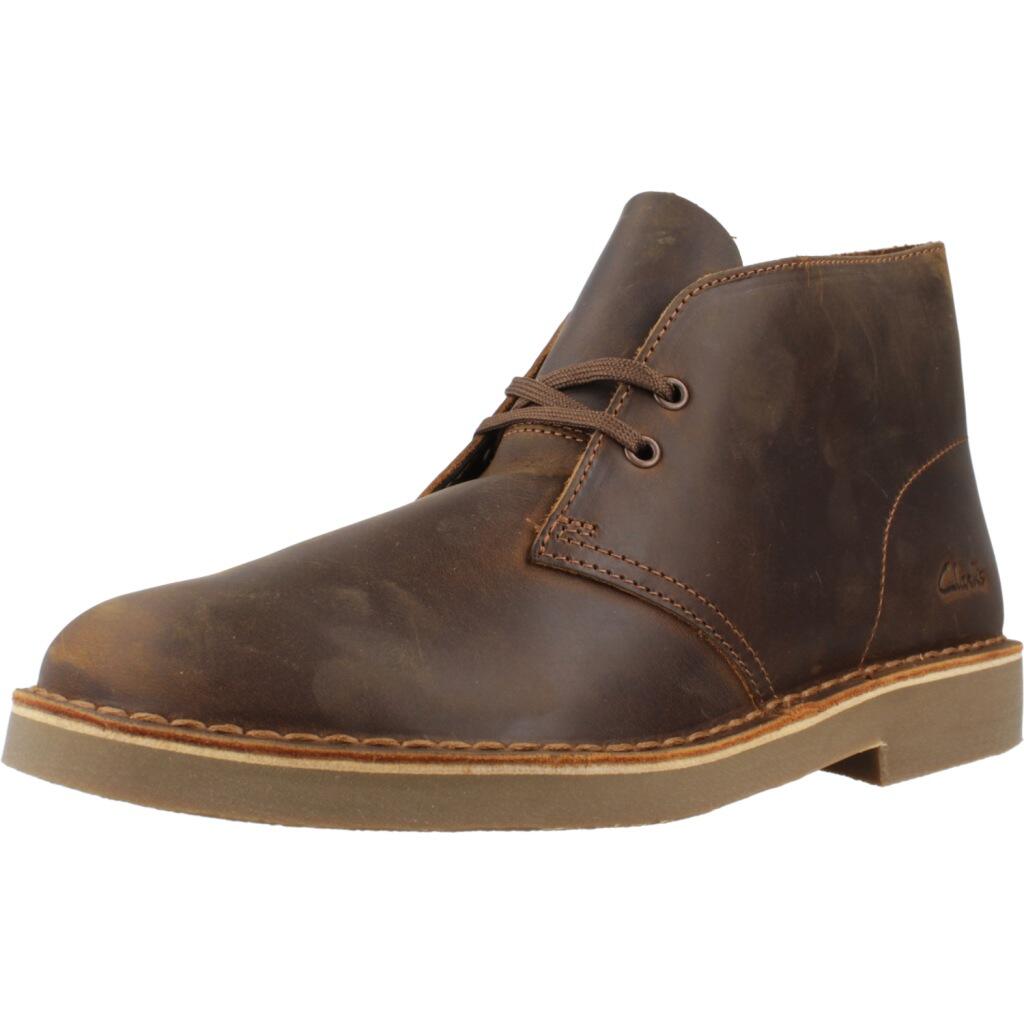 Botas Clarks Modelo Desert Bt Evo Cor Castanho