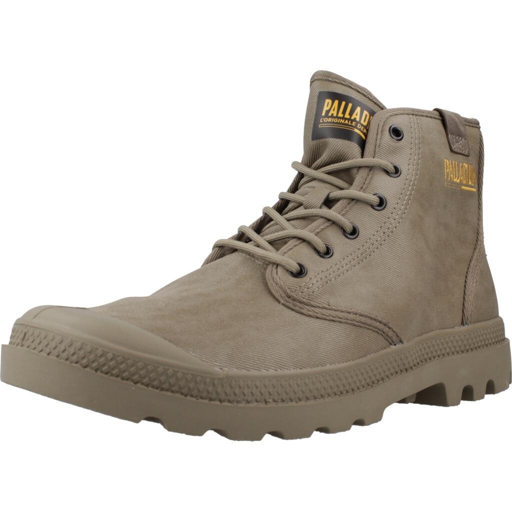 Botas Palladium Modelo Pampa Hi Coated Cor Verde