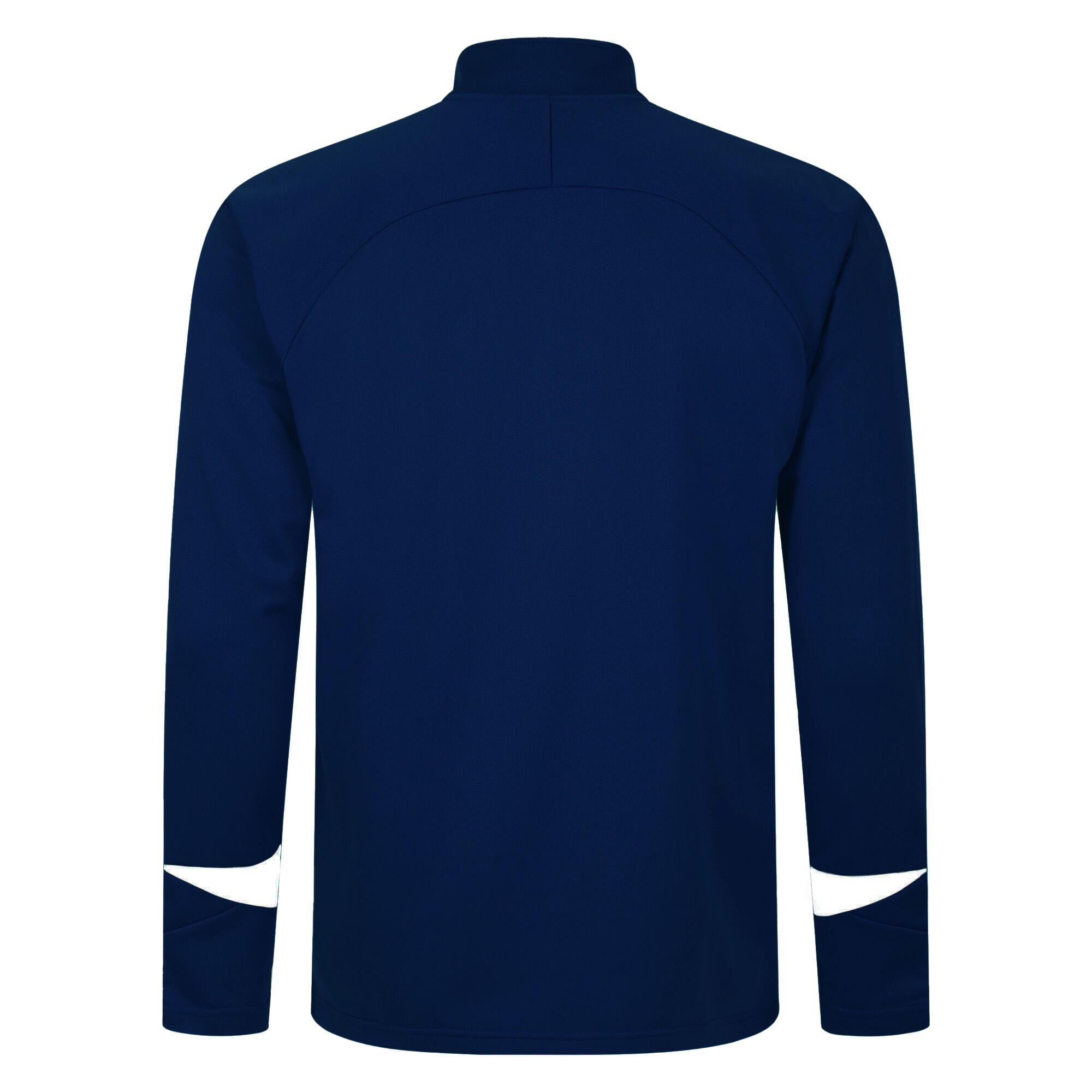 Mens Total Training Knitted Track Jacket (Navy/White) 2/2