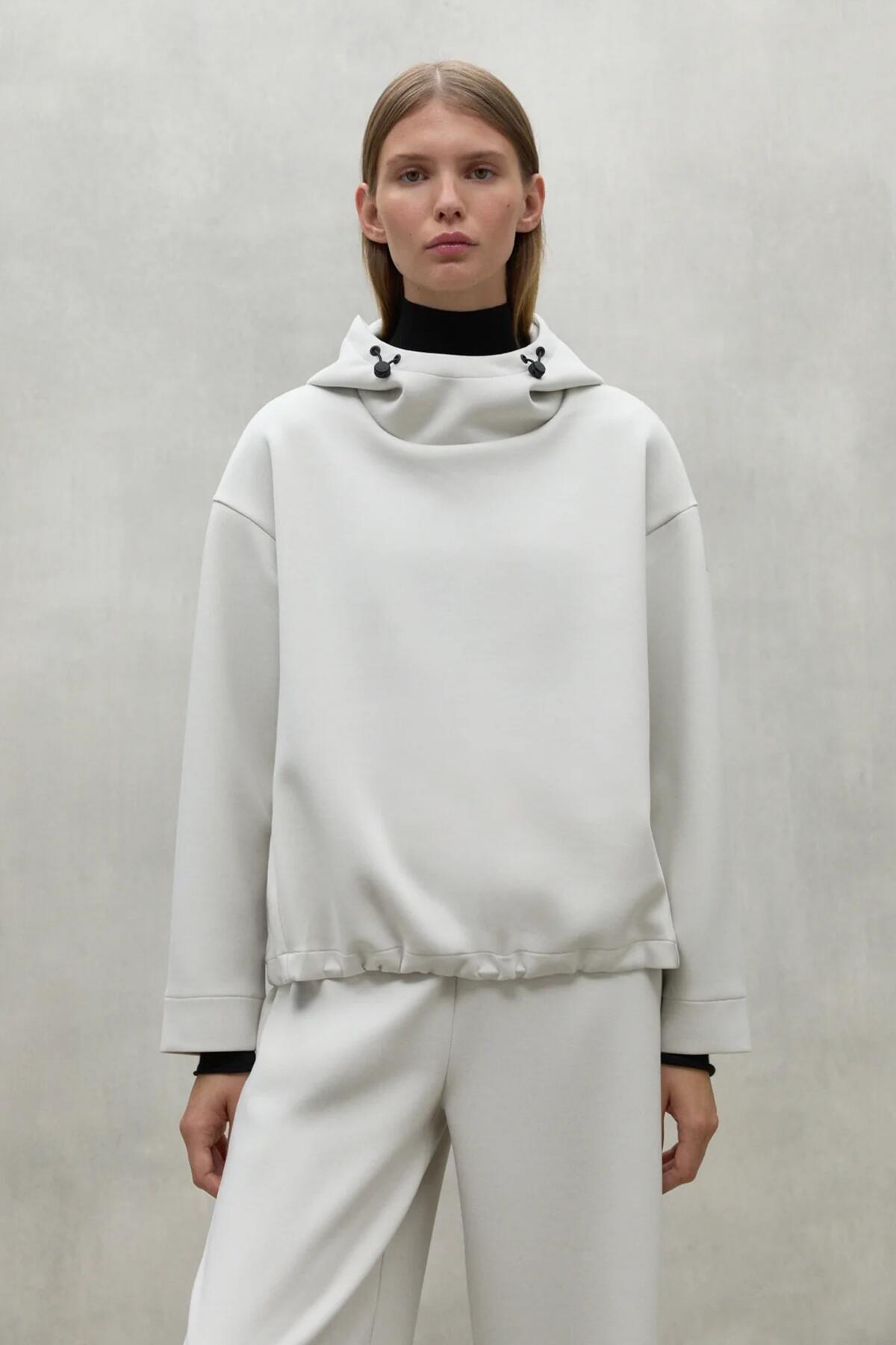 Sudaderas Mujer Ecoalf Sudaderas Mujer Ecoalf Cancun Blanco Blanco 5/5