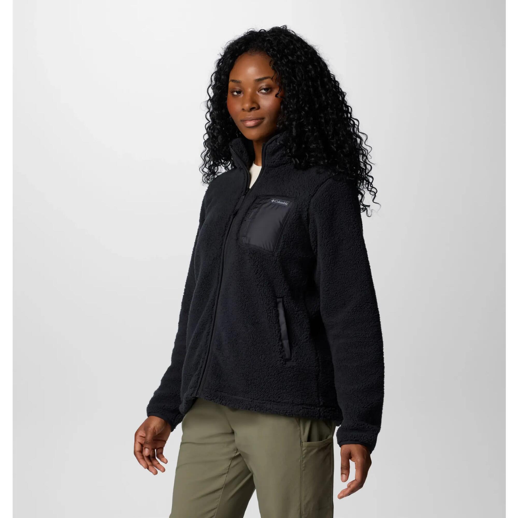 Columbia - Sweat-shirt Columbia West Bend Ii Pour Femme - Polaire - Noir - 40 M - Decathlon