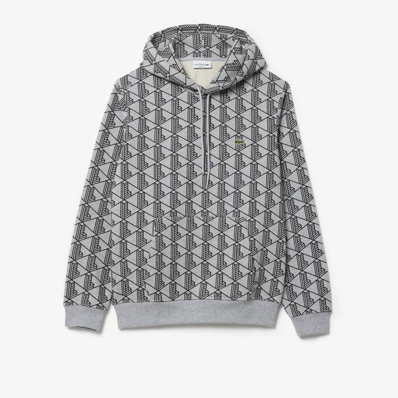 Mikiny Lacoste Model Sh2855 Sweatshirt Barva šedá
