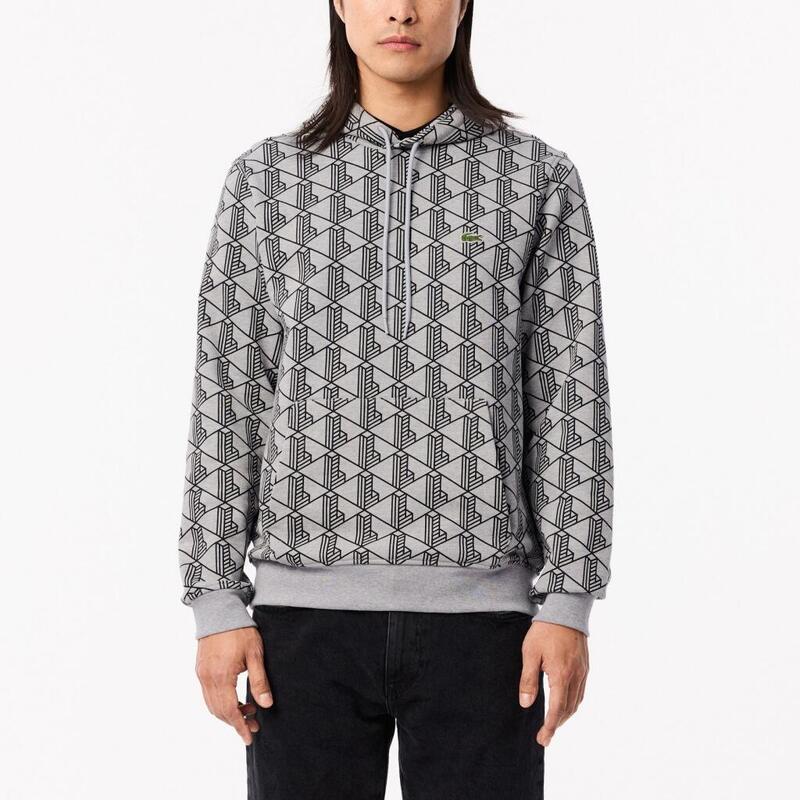 Mikiny Lacoste Model Sh2855 Sweatshirt Barva šedá