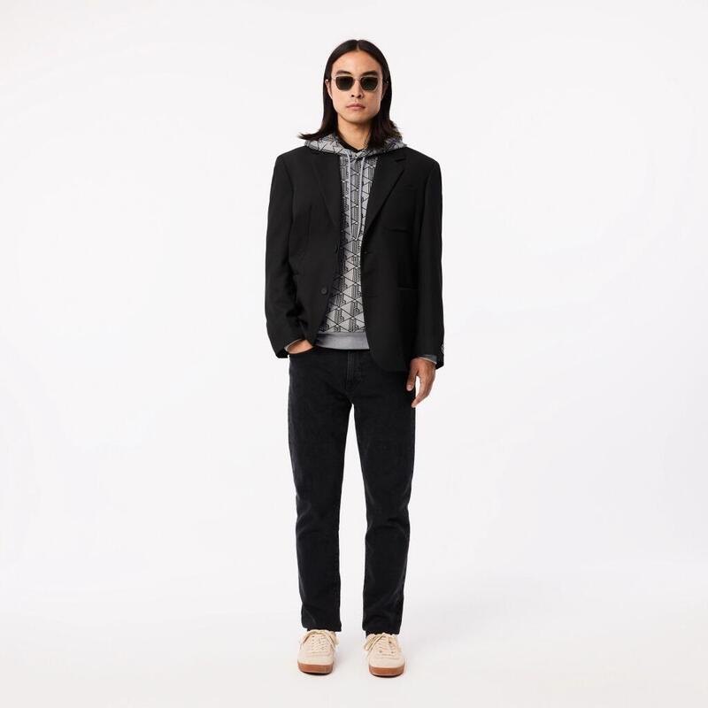 Mikiny Lacoste Model Sh2855 Sweatshirt Barva šedá