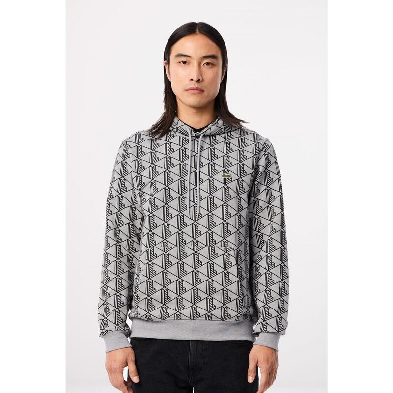 Mikiny Lacoste Model Sh2855 Sweatshirt Barva šedá