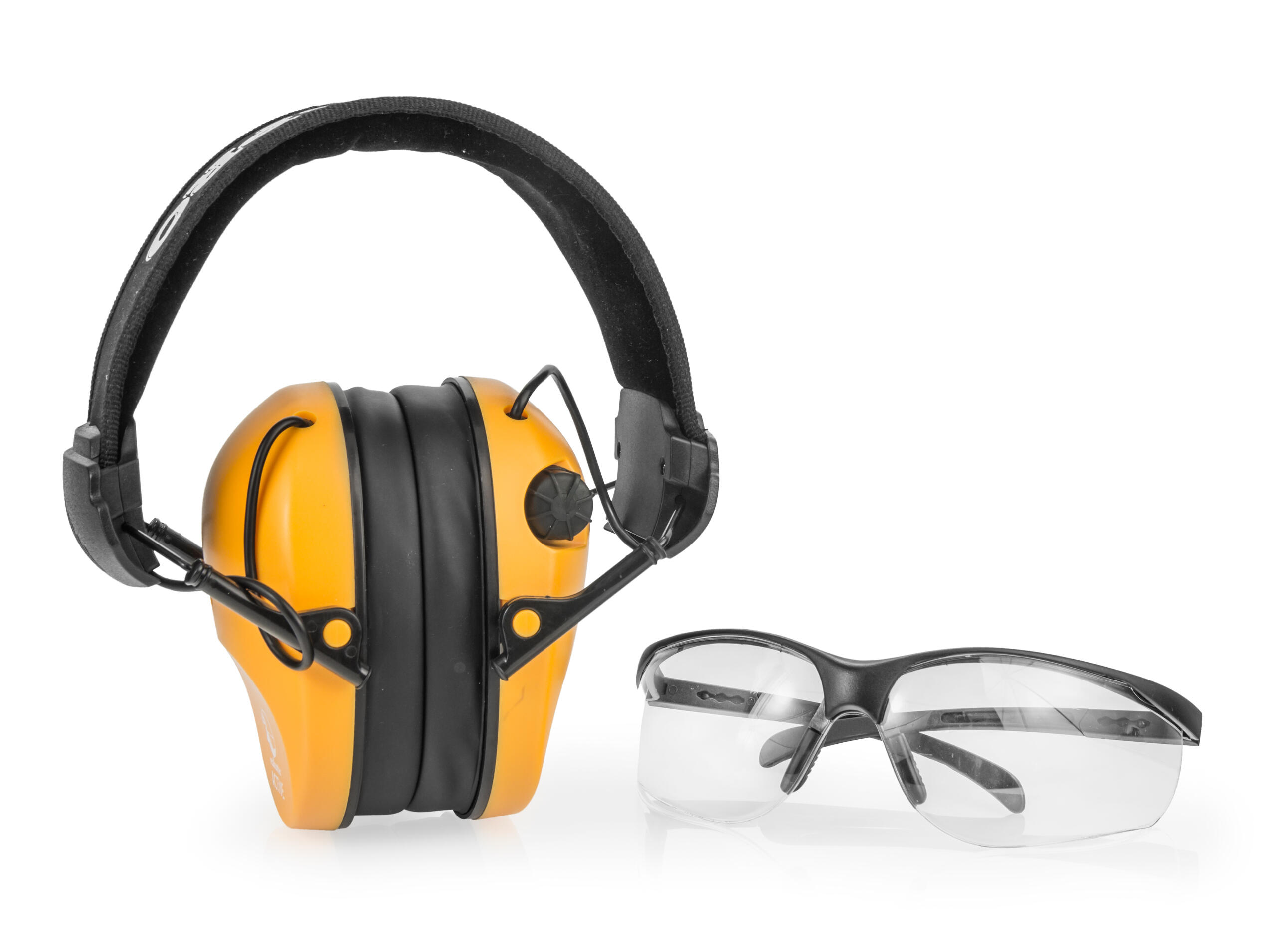 Słuchawki RealHunter Active PRO pomara. + okulary 2/5