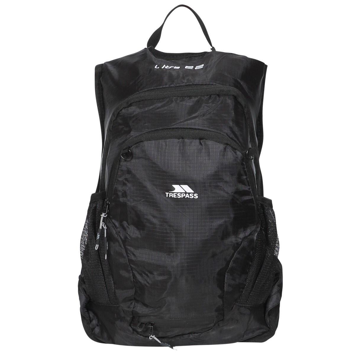TRESPASS Ultra 22 Light Zaino Da 22 Litri Trespass Nero