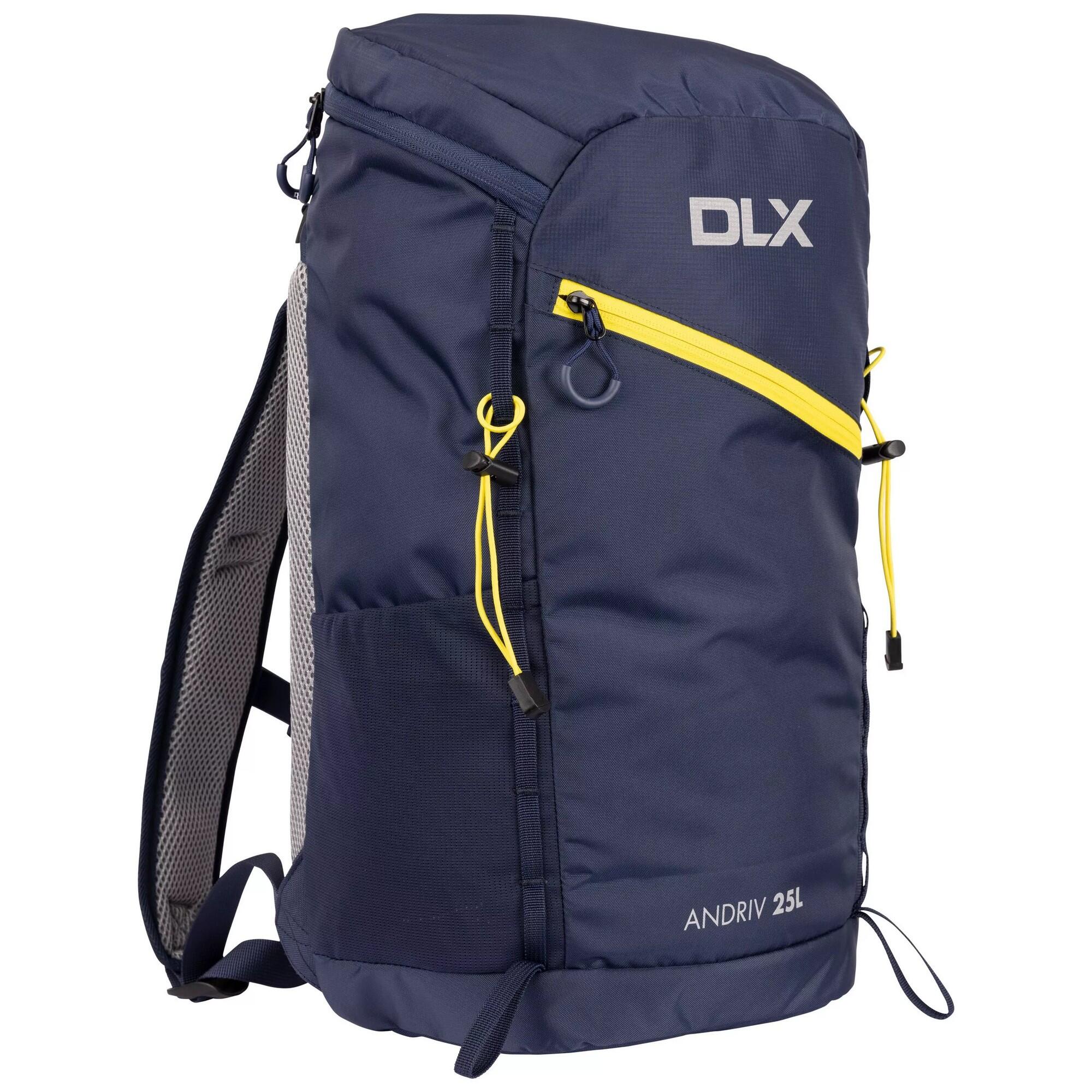 Rucksack "Andriv", DLX, 25L Damen und Herren Marineblau 3/4