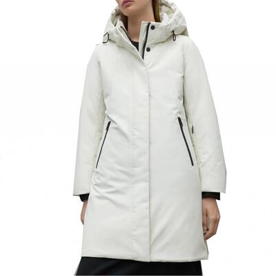 Abrigos Mujer Ecoalf Glamour Blanco