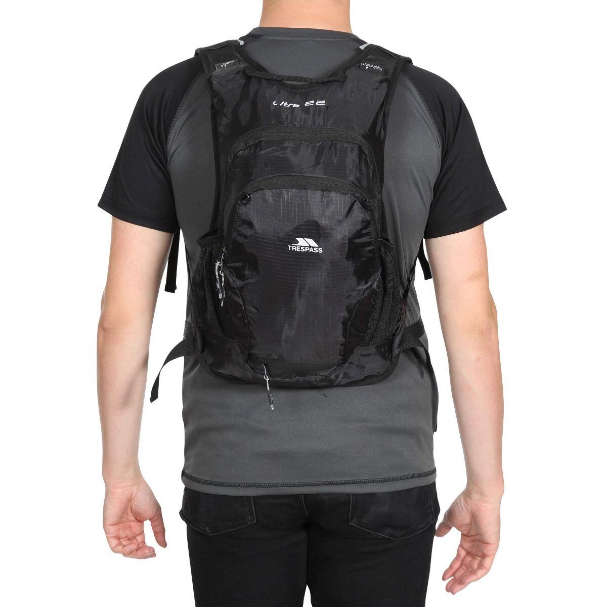 Mochila leve Ultra 22 (22 litros) (Preto) 4/5