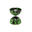 Diabolo - Mister Babache -  arlequin medium (nu) Noir/vert