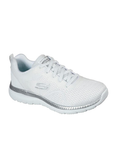 Skechers Bountiful - QUICK PATH Damen Sneaker Trainingsschuhe 12607 weiss