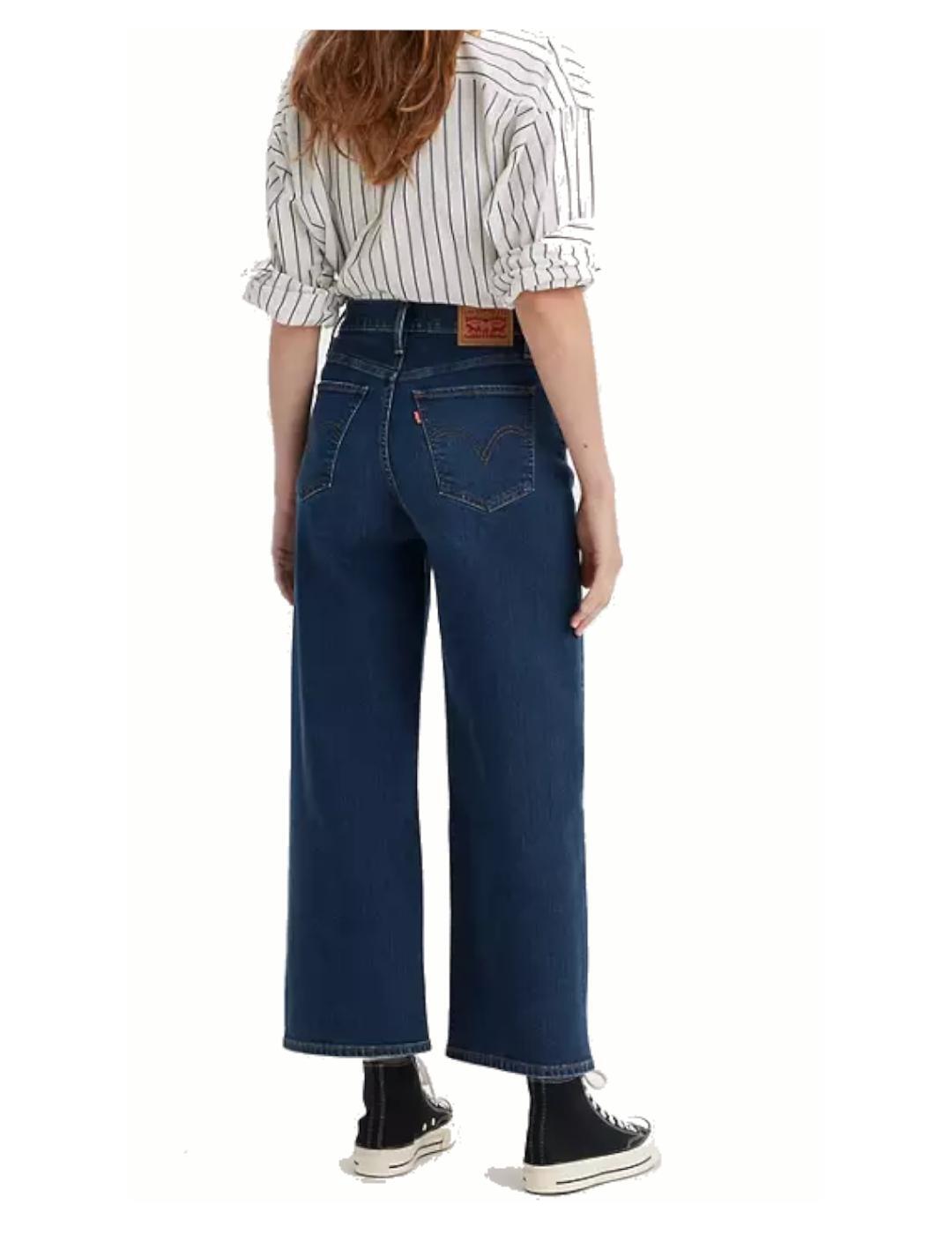 Pantalón para Mujer Levi´s High rise wide leg Azul 2/4