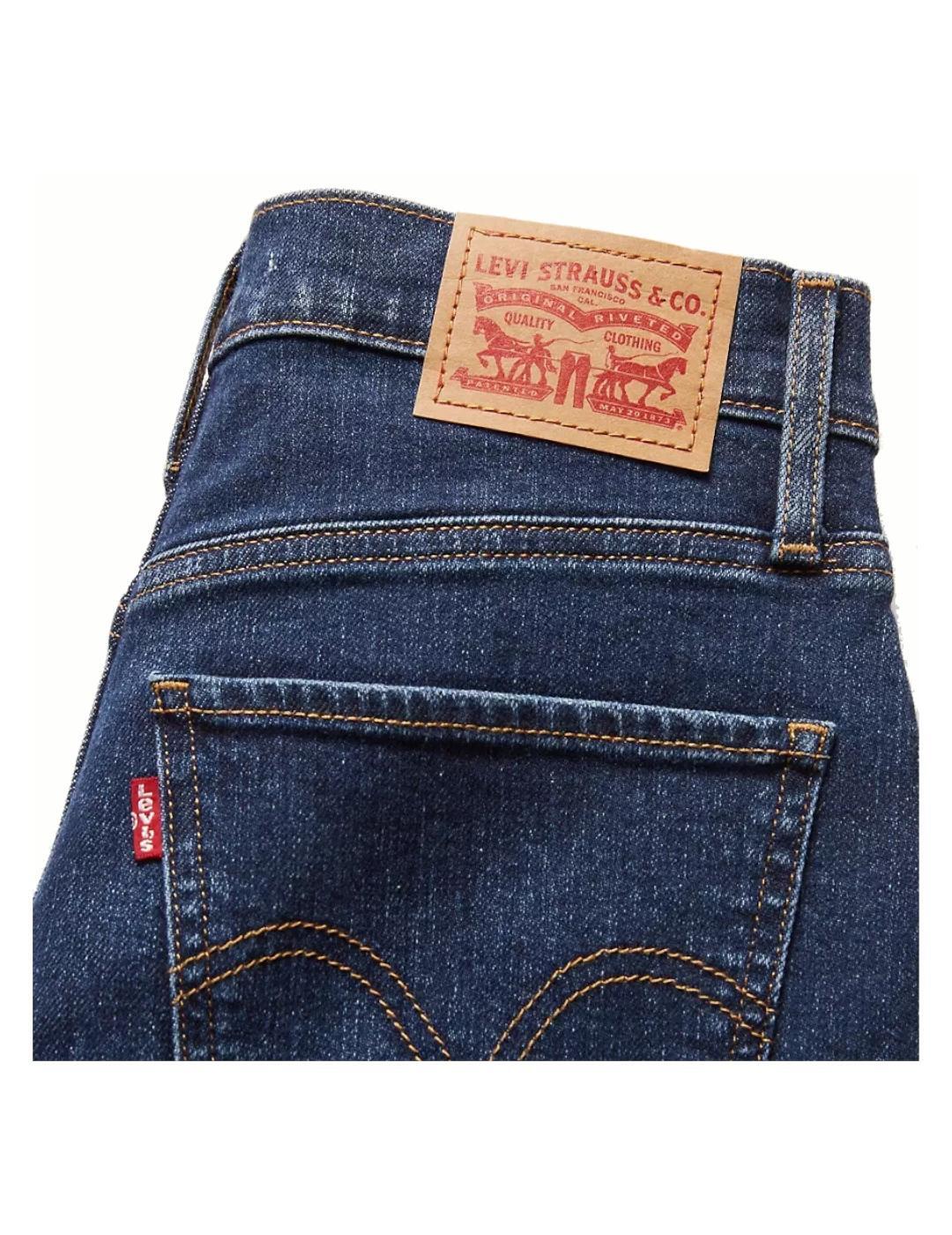 Pantalón para Mujer Levi´s High rise wide leg Azul 4/4