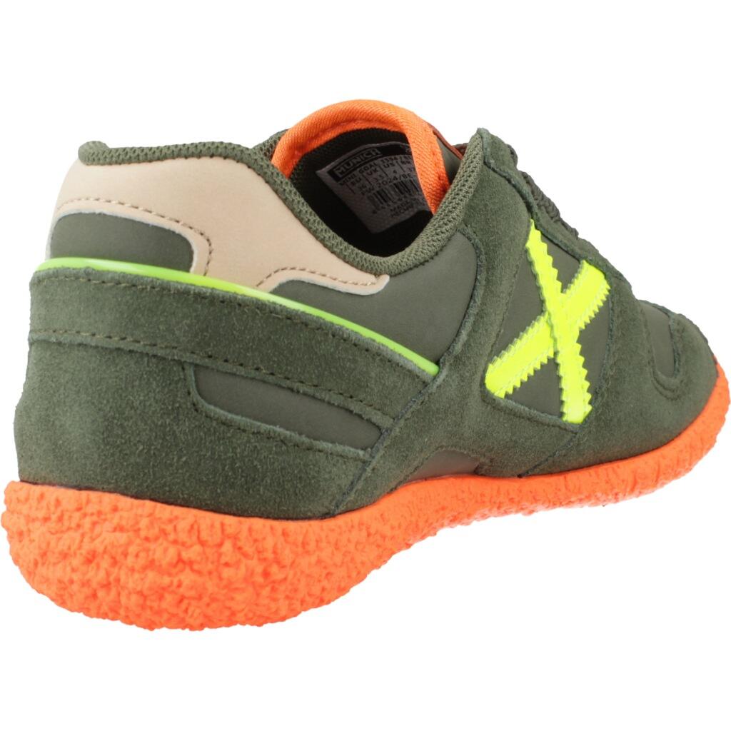 Zapatillas niño Munich Mini Goal 1594 Verde 3/5
