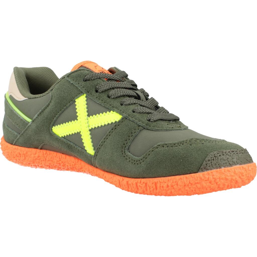 Zapatillas niño Munich Mini Goal 1594 Verde 5/5
