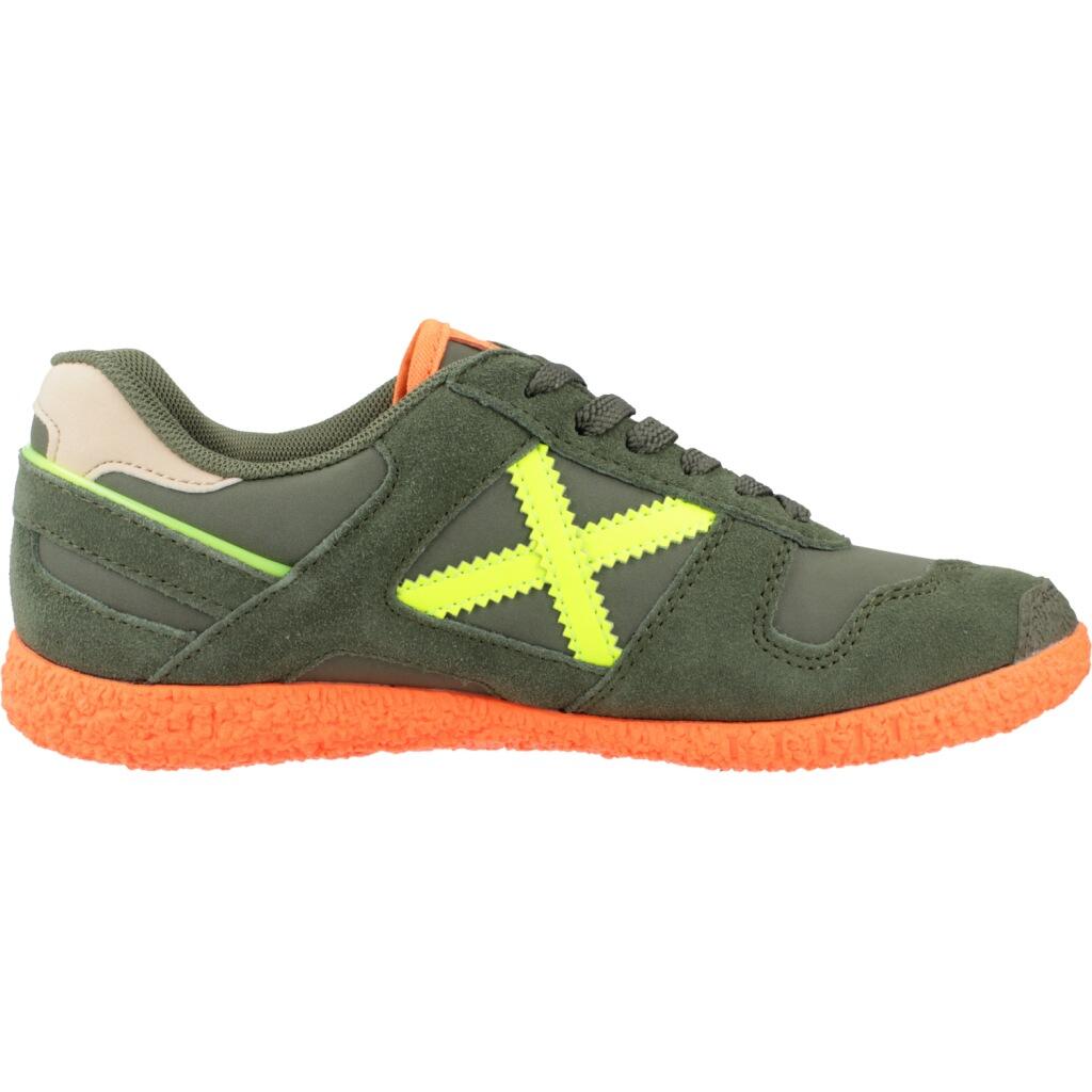 Zapatillas niño Munich Mini Goal 1594 Verde 4/5