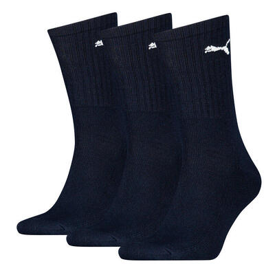 Puma crew 3-pack sportsokken - marine