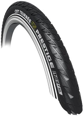 Buitenband tournée prestige 28 x 1.40" / 37-622 mm - zwart met reflectie