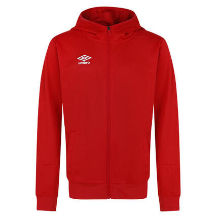 Sweat À Capuche TOTAL TRAINING Enfant (Rouge / Noir)