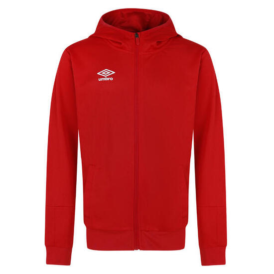 Sweat À Capuche TOTAL TRAINING Enfant (Rouge / Noir)