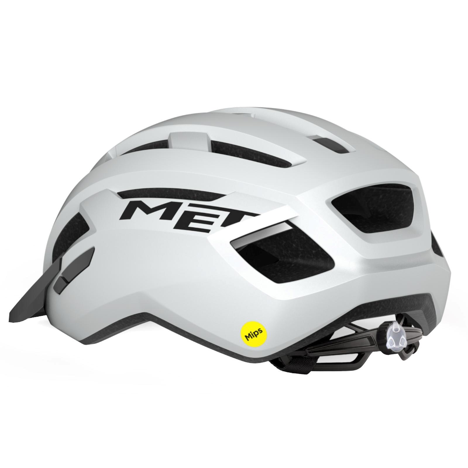 Casque MET Allroad Mips Blanc Mat 3/5
