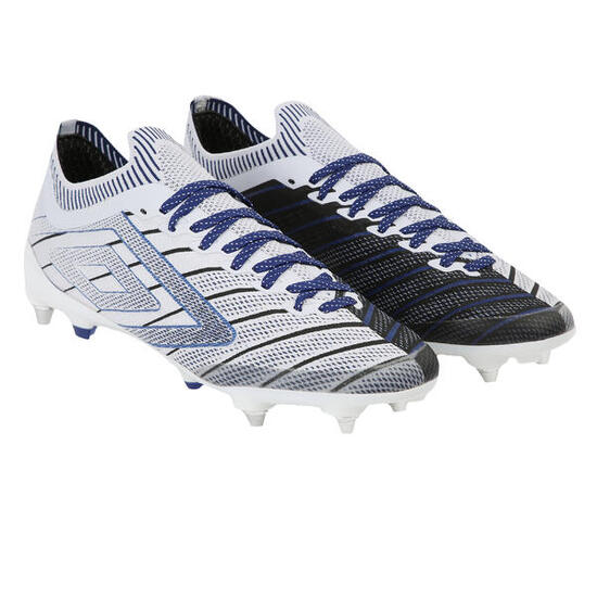 Chaussures De Foot VELOCITA ELIXIR PRO Homme (Blanc / Noir / Bleu Roi)