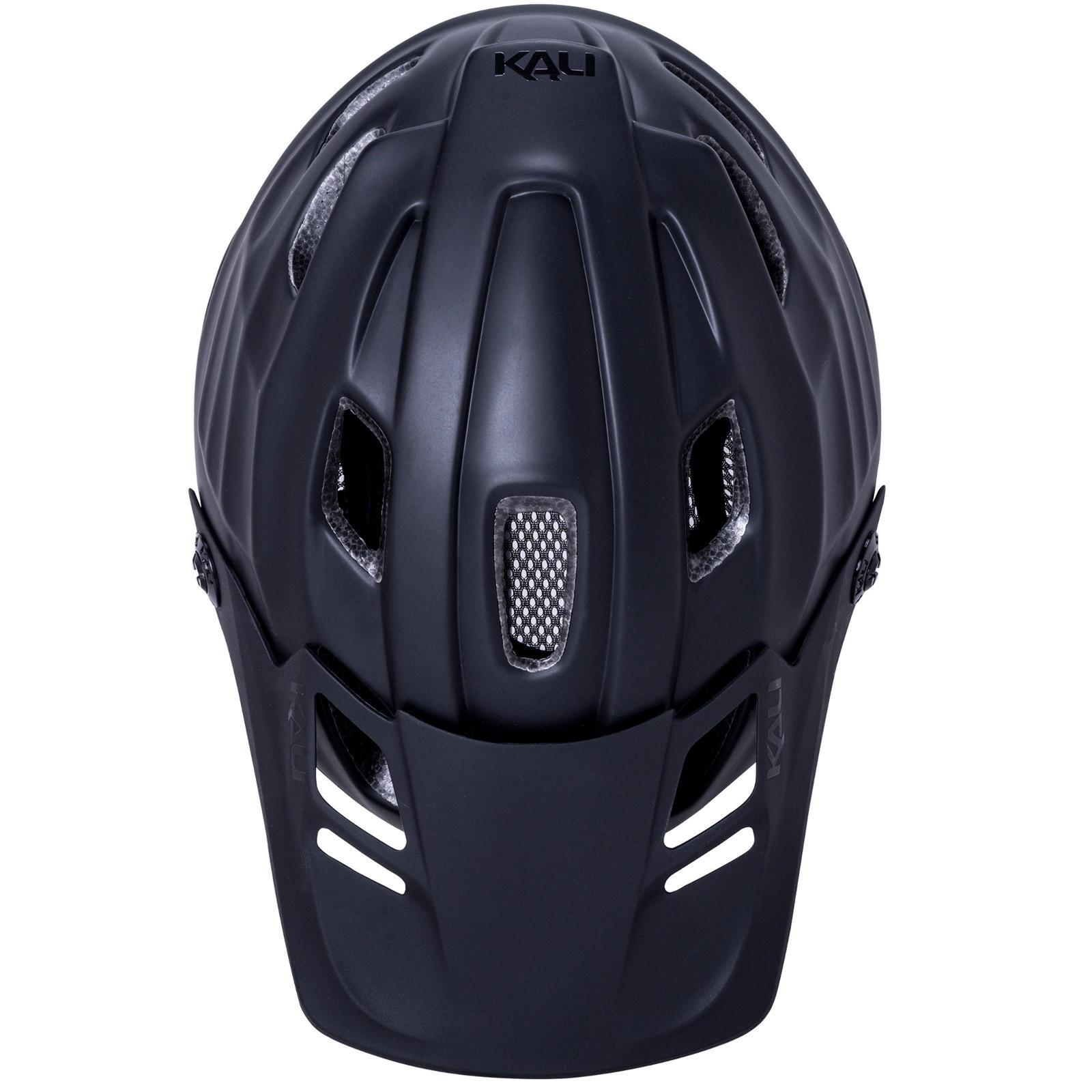Kali Helmet Maya 3.0 Solid Mat Black Black 3/3