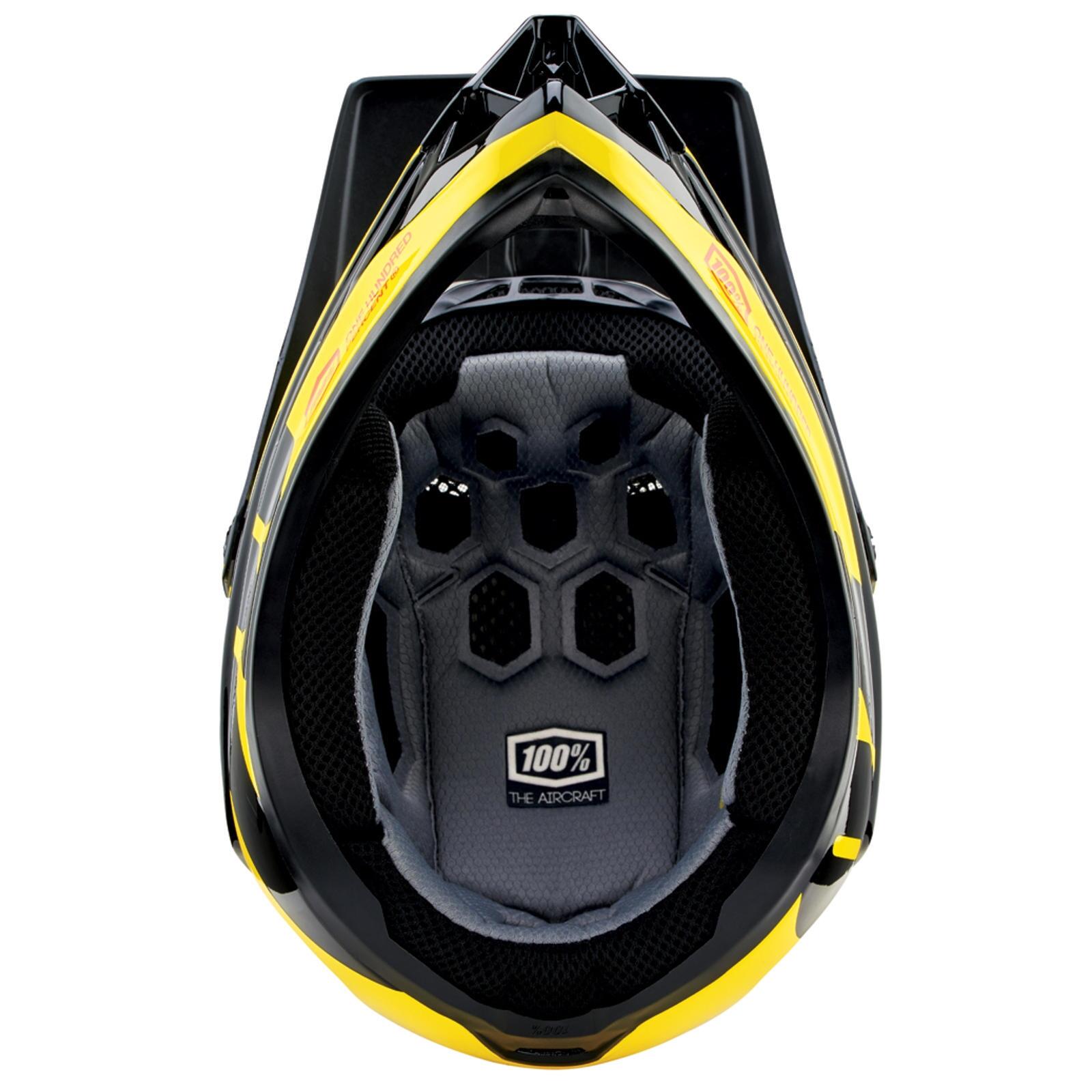 Casco compuesto para aviones - LTD Neon Yellow 4/5