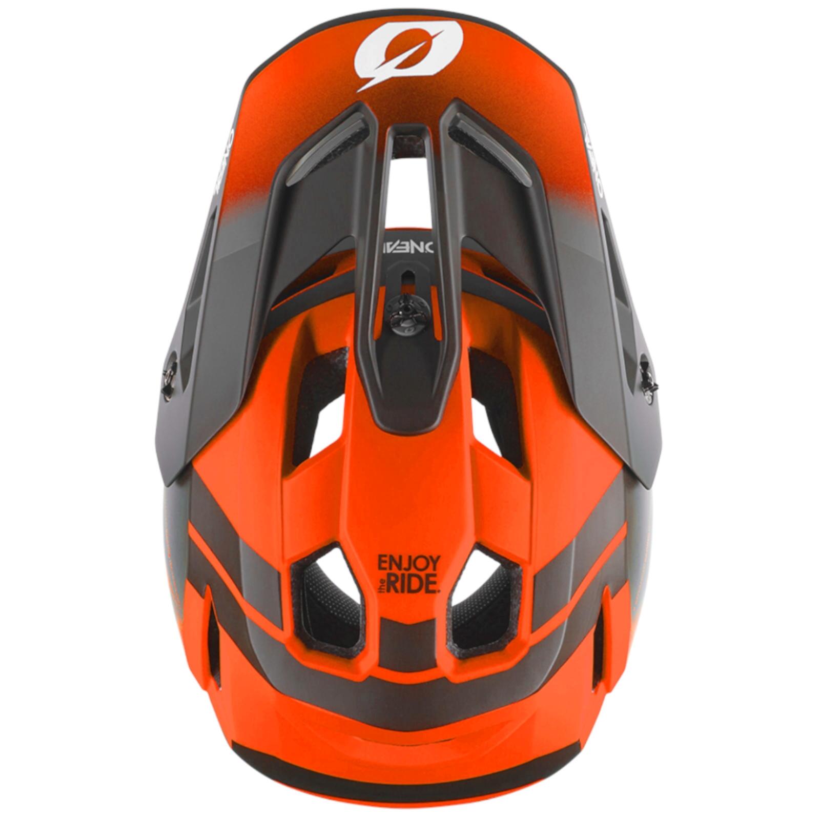 MTB Full Face SL1 Unisex Noir/Rouge 7/7