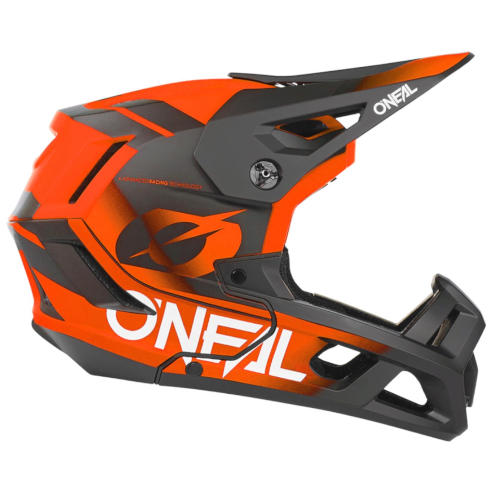 MTB Full Face SL1 Unisex Noir/Rouge 6/7