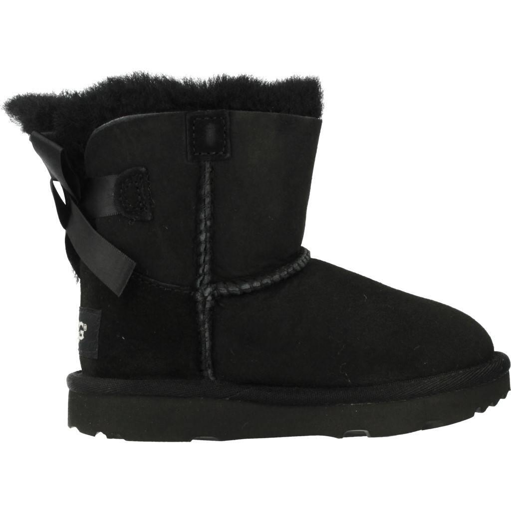 Botas Niña Ugg Mini Bailey Bow Ii Negro 4/5