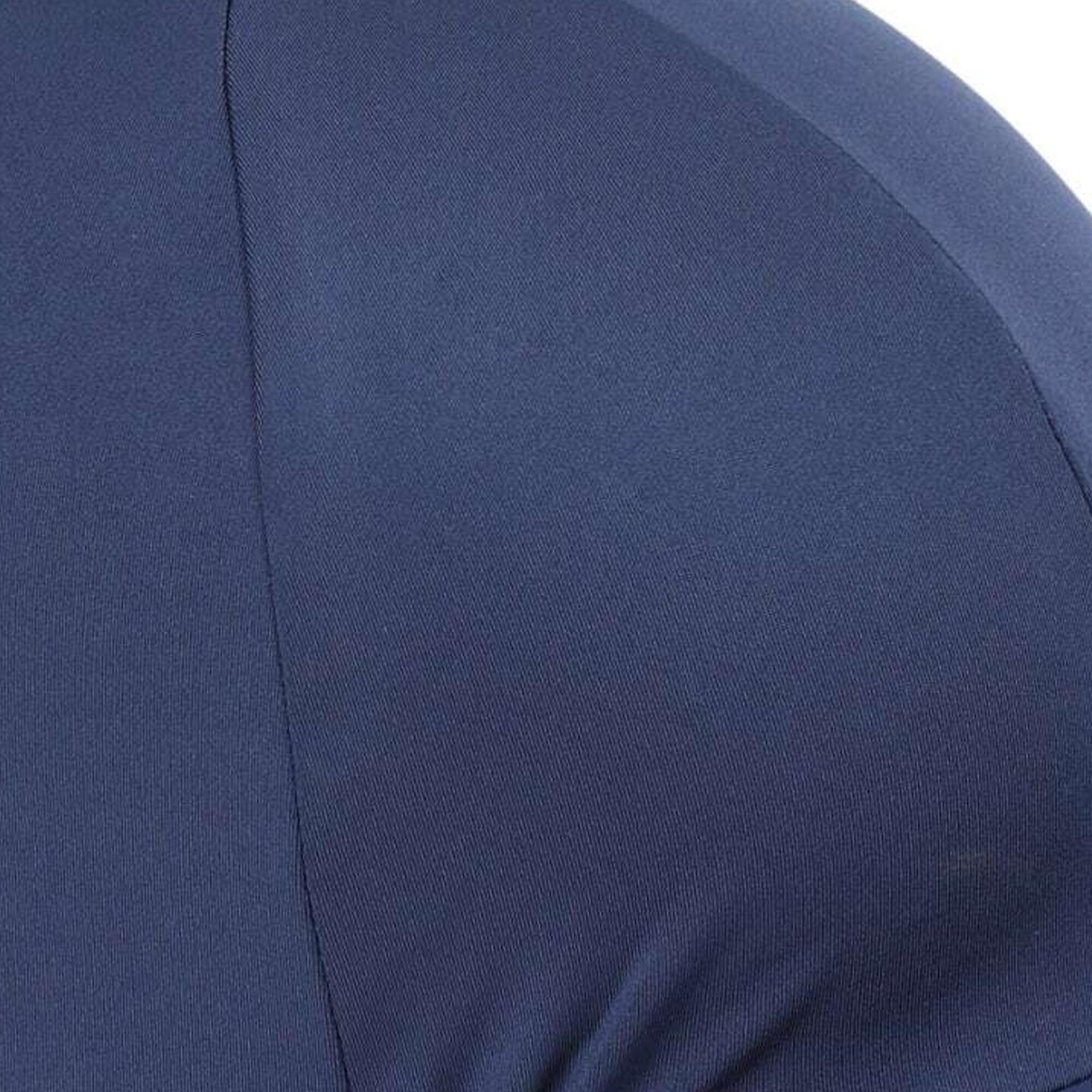 Helmüberzug Damen und Herren Marineblau 3/3