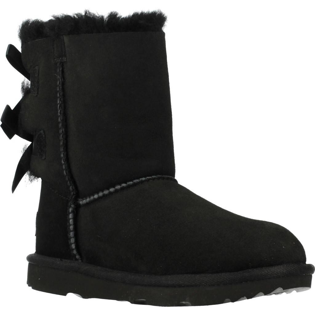 Botas Niña Ugg Botas Niña Ugg Bailey Bow Ii Negro Negro 5/5