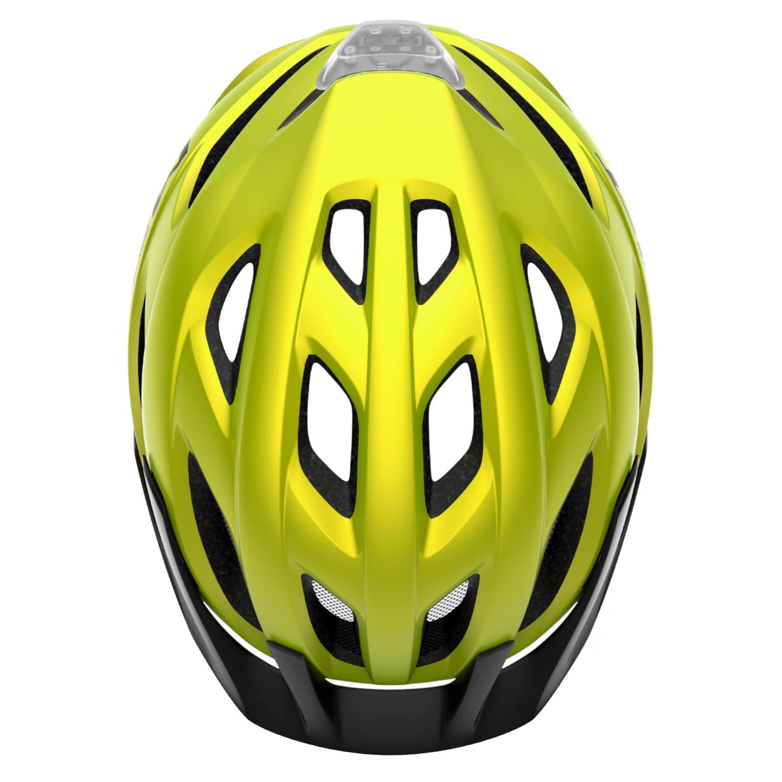 Casco MET Crossover Mipsime Yellow Metallic Matt 4/4