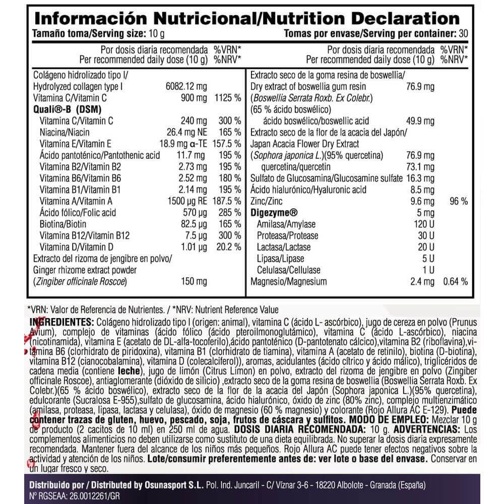Flex (Hydrolysiertes Kollagen) - 300g Wassermelone MASMUSCULO 5/5
