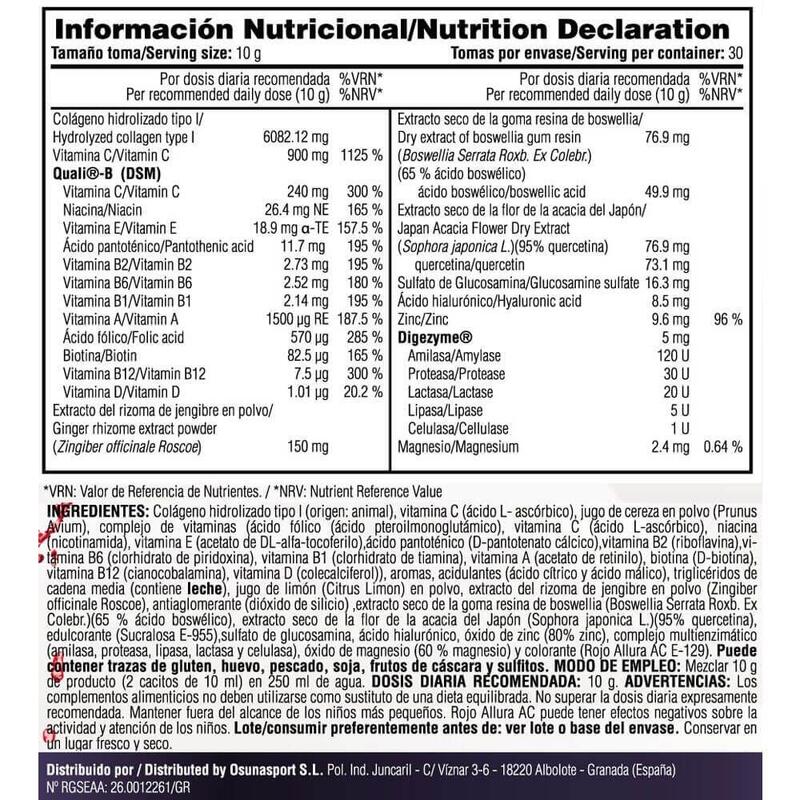Flex (hydrolyzed collagen) - 300g Pastèque de MM Supplements