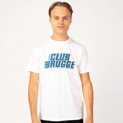 Club brugge t-shirt heren - wit