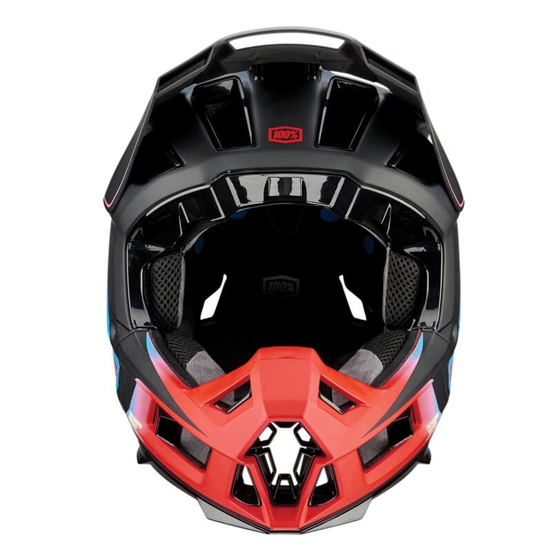 Casque Aircraft 2 - Stahl Blue/Neon Red