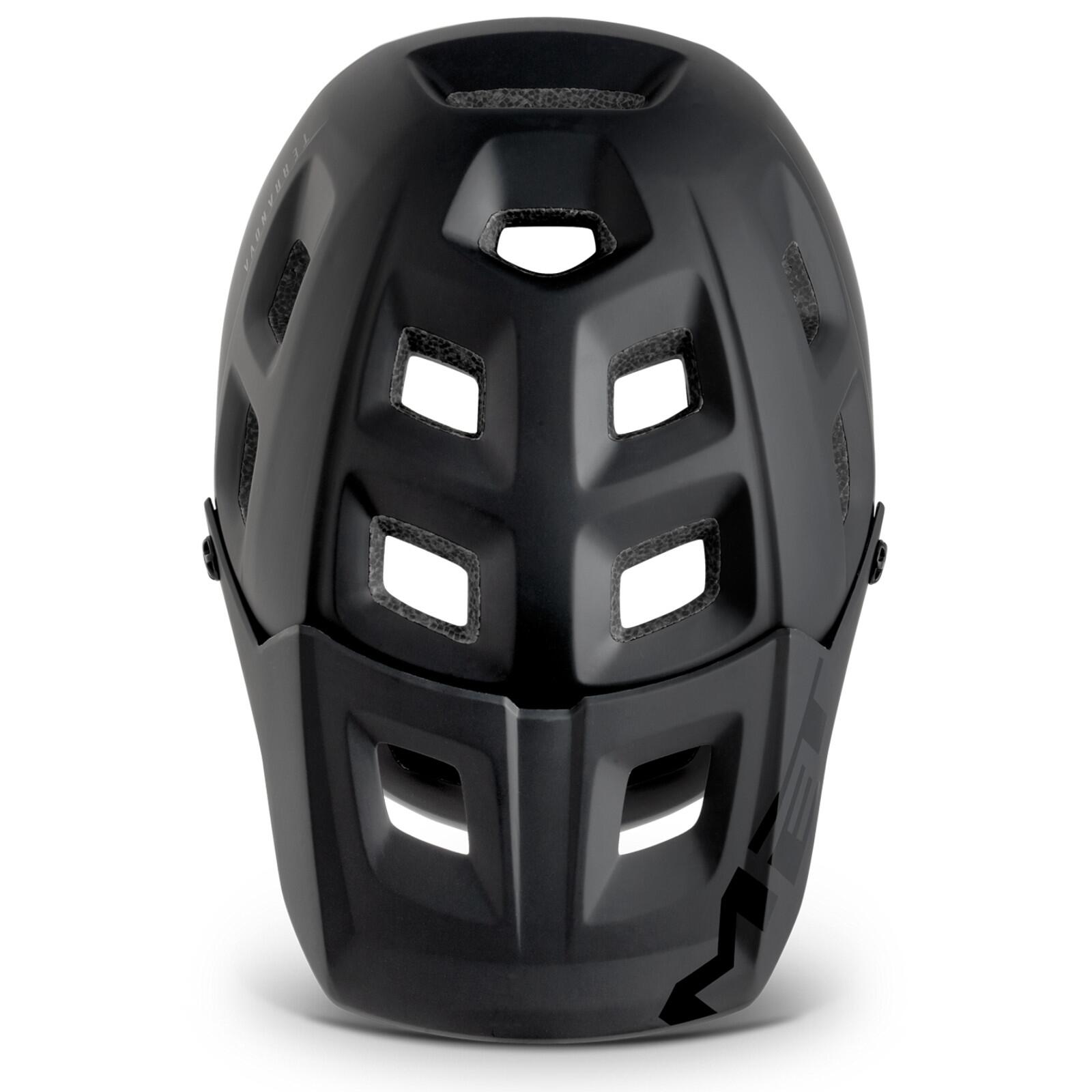 Casco MET Terranova Mips nero opaco brillante 4/5
