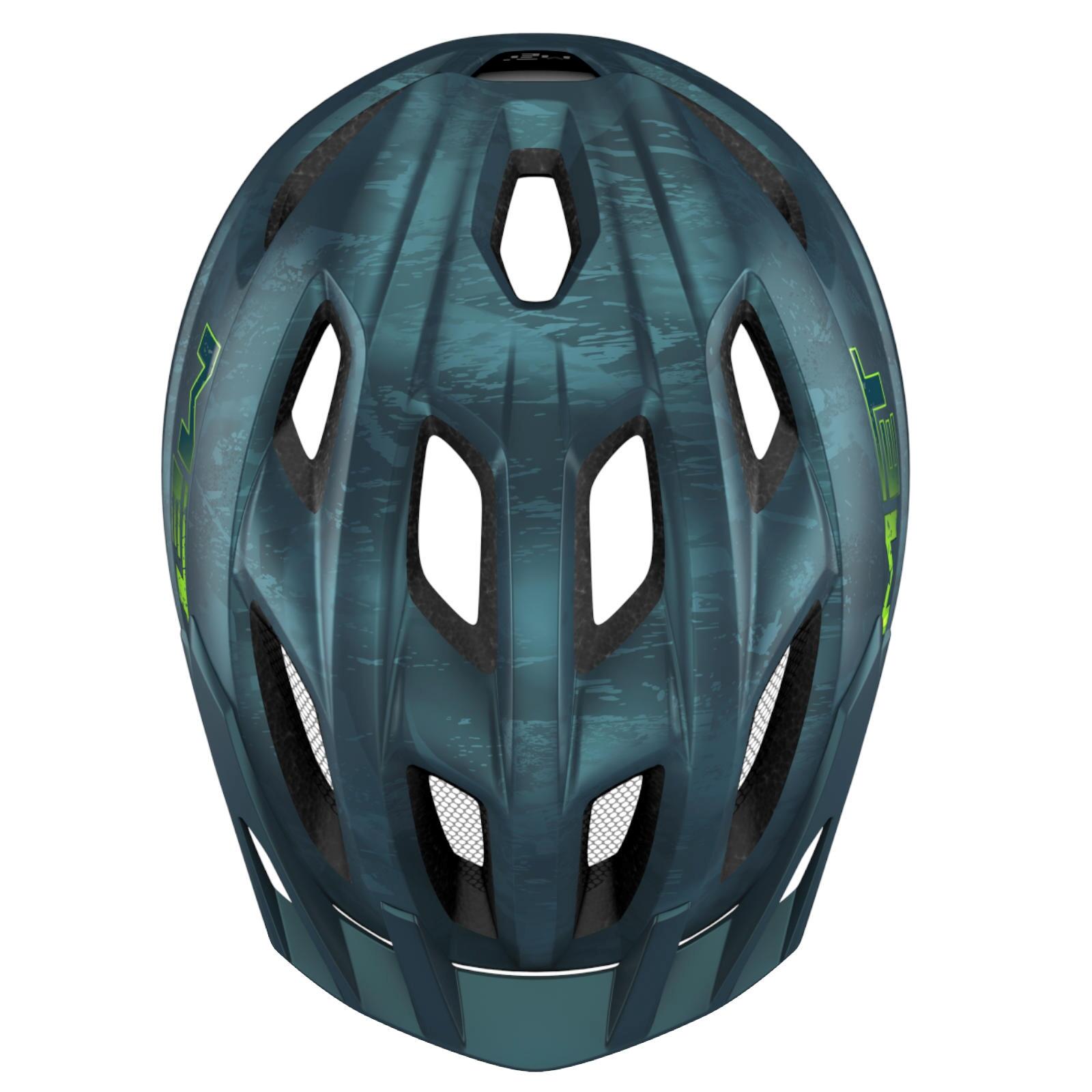 Met Crackerjack Bicycle Helmet Blue 4/4