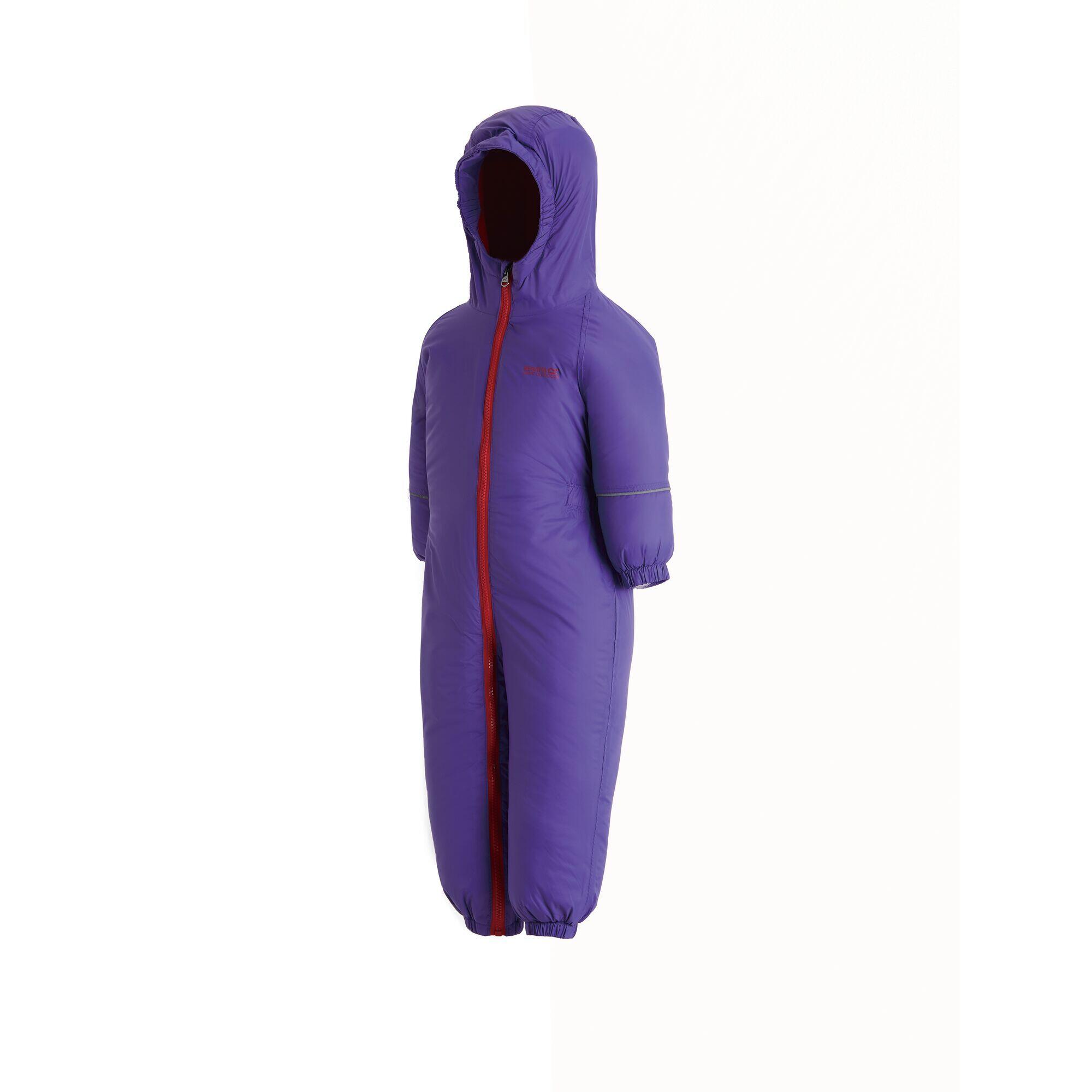 Geweldige Outdoors Peuter Splosh III Waterbestendige Regenpak (Lila) 3/5